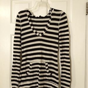 GUESS Hooded Stripped Sweater
